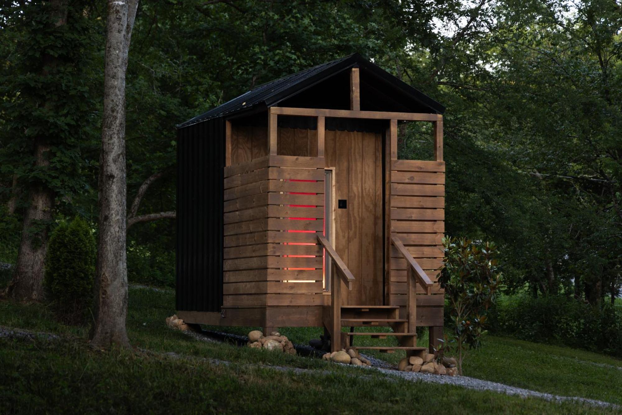 Valhalla Cabins Aframes With Hot Tubs & Sauna Cosby 外观 照片